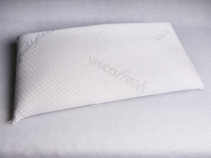 Almohada de viscoelástica muy fresca con 2 caras de descanso