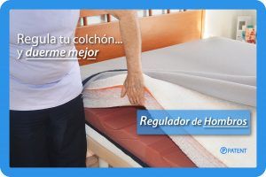 Colchón con regulación de hombros y joroba